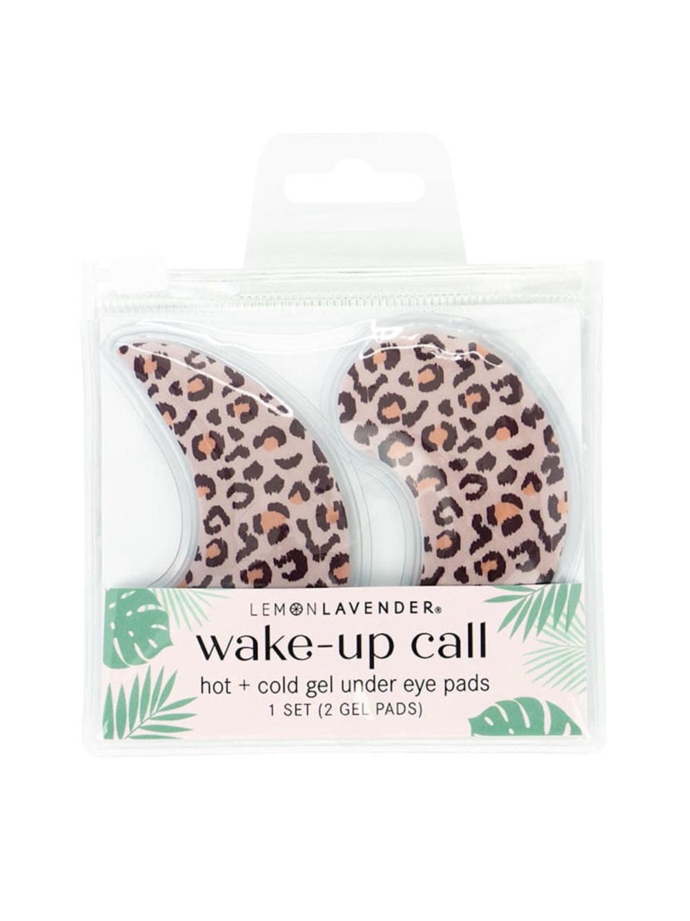 Under Eye Reusable Gel Pads (Leopard)